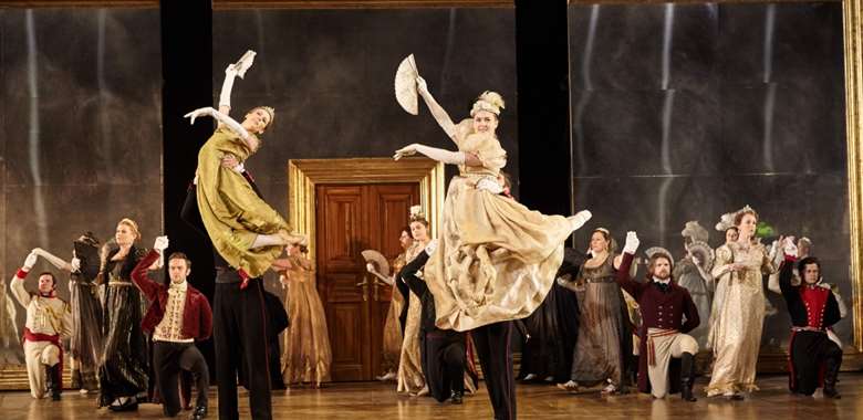As scene from Garsington Opera's 'memorable' Eugene Onegin