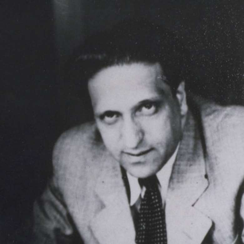 Composer Pavel Haas, born in 1899