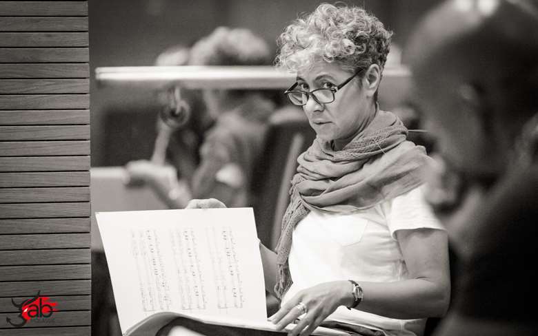 Dominque Le Gendre in rehearsals 