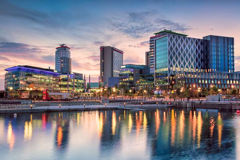 MediaCity, Salford, already home to much of the BBC's activities