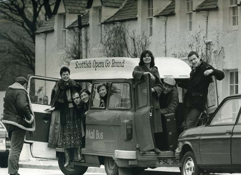 Scottish Opera Go Round Bus In 1971