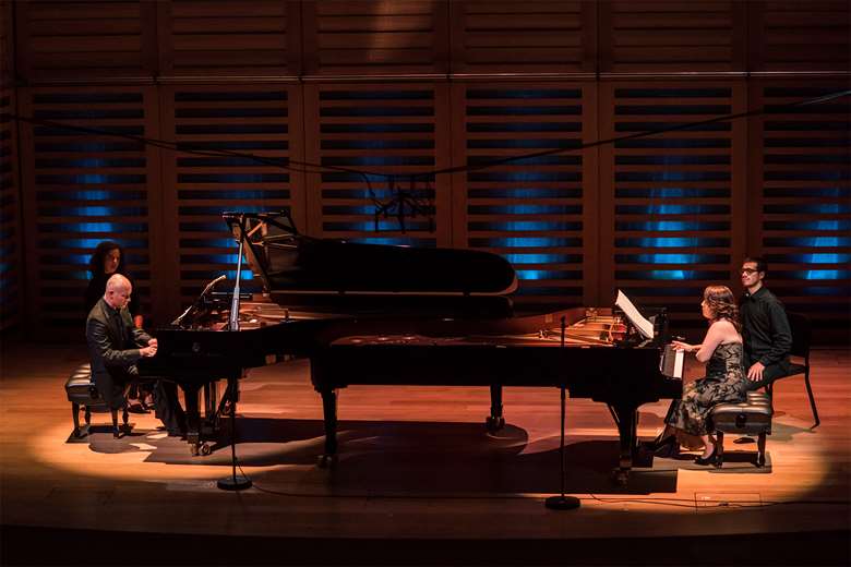 London Piano Festival co-artistic directors Charles Owen and Katya Apekisheva perform at Kings Place