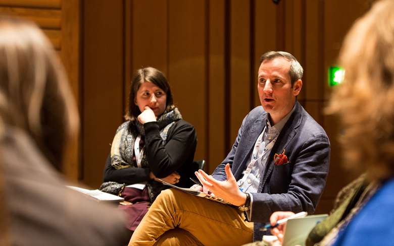 Ben Rayfield at the 2018 IAMA conference (c) Simon Wall