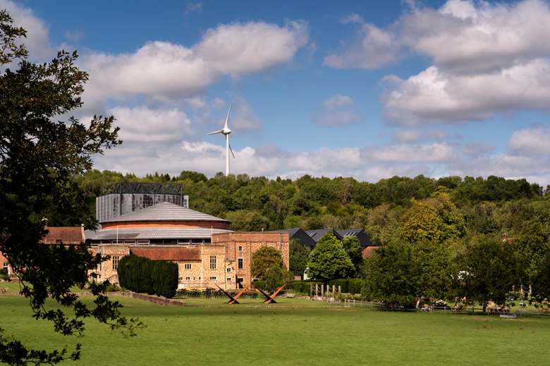 Glyndebourne site and turbine