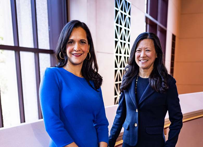 Khori Dastoor (Left) and Cliare Liu (Right) © Hierarchy Advertising