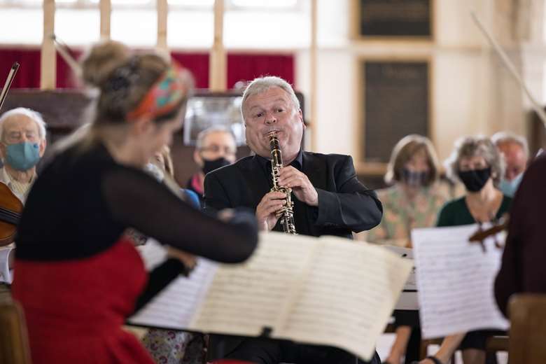 Michael Collins, who will be premiering Judith Bingham's Concerto for Clarinet with the London Mozart Players at this year's festival