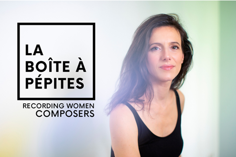 Founder and artistic director Héloïse Luzzati, founded La Boîte à Pépites as part of her Elles – Women Composers project ©Capucine de Choqueuse