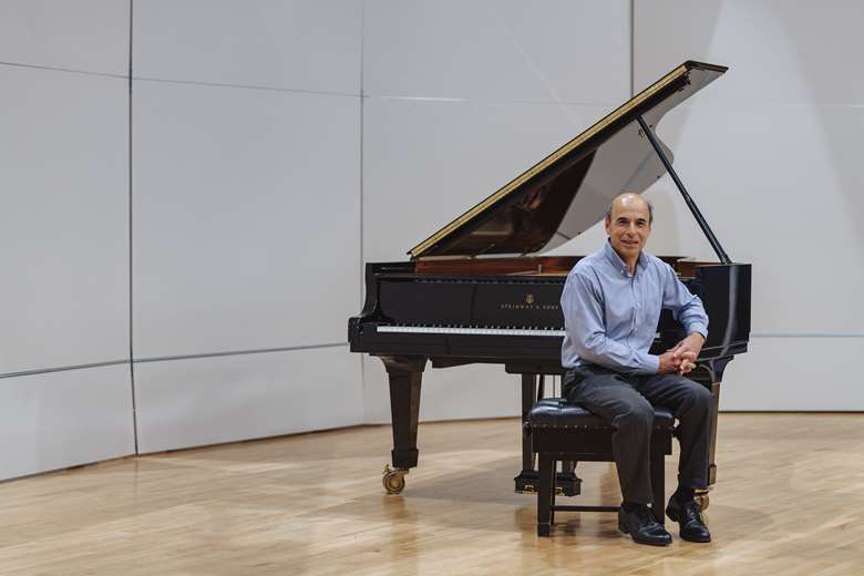 Robert Taub, director of music at the University of Plymouth's Arts Institute, will give the first performance of the Hall's inaugural season ©Dom Moore