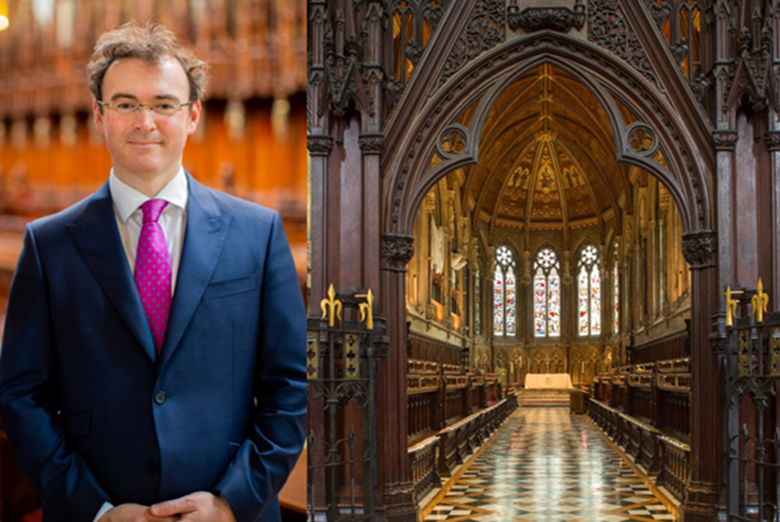 Christopher Gray will succeed Andrew Nethsingha as director of music at the Cambridge college © Chris Yacoubian
