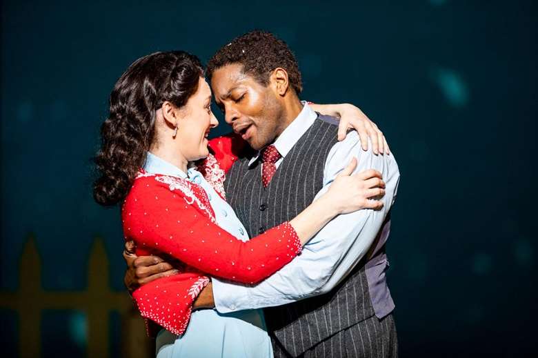 Jennifer France and Frederick Ballentine perform in English National Opera's production of It’s a Wonderful Life. The ENO is one of the organisations hardest hit by ACE's new funding decisions. © English National Opera/Lloyd Winters