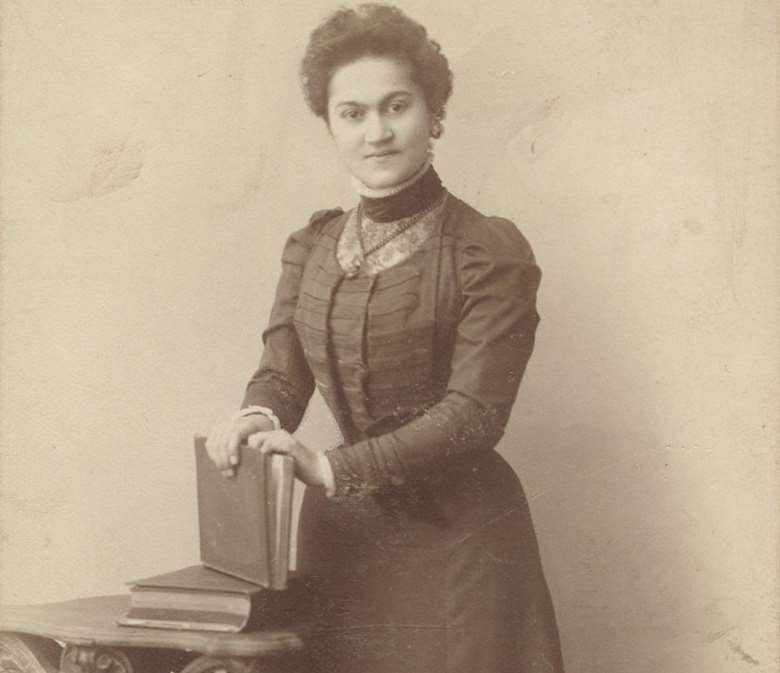 Leokadiya A Kashperova (Image courtesy of the Russian National Museum of Music, with thanks to Mikhail Bryzgal and Olga Kuzina)