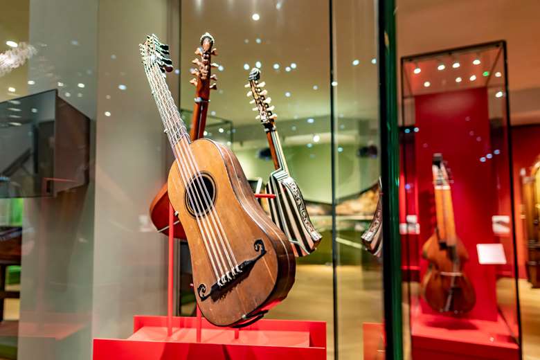 One of the instruments recreated using 3D printing will be the earliest guitar in the world, which dates from 1581 © Phil Rowley