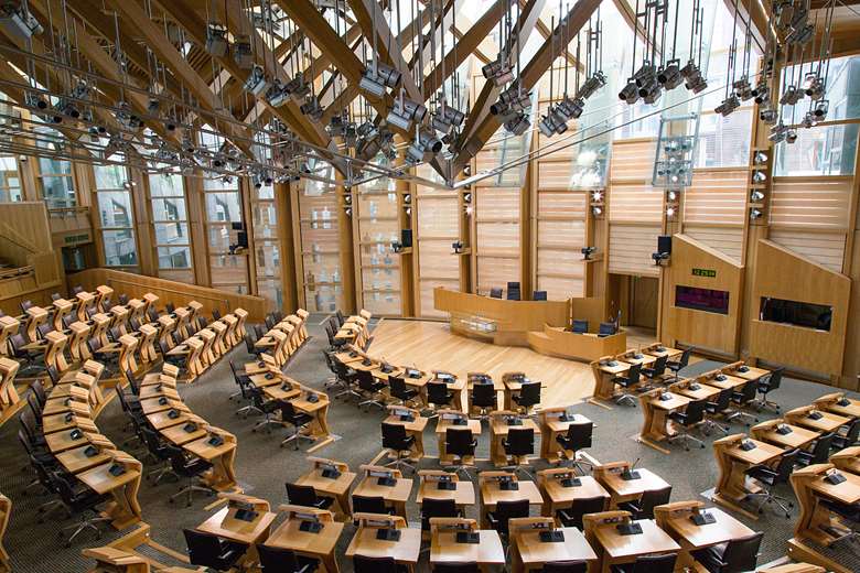 John Swinney announced the changed budget plans in Scottish parliament (pictured) yesterday afternoon. © Adobe Stock