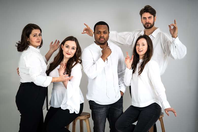 The singers of Liberata collective (pictured above) will join forces with Ensemble Hesperi to present performances of Handel's Orlando this summer