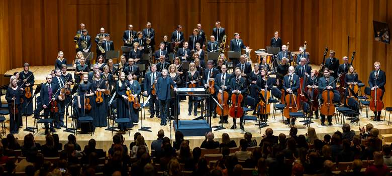 'Our unique “Estonian sound” will resonate with the repertoire we have carefully chosen’. Music director and chief conductor Olari Elts will lead the orchestra in collaboration with Barry Dougles in performances across the UK. ©Tiit Mõtus