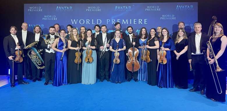 Orpheus Sinfonia performed at the world premiere of Avatar: The Way of Water last year (Image courtesy of Orpheus Sinfonia)