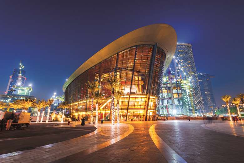 The Dubai Opera’s 2,000-seat auditorium is a home-from-home for visiting talent ©Adobe Stock