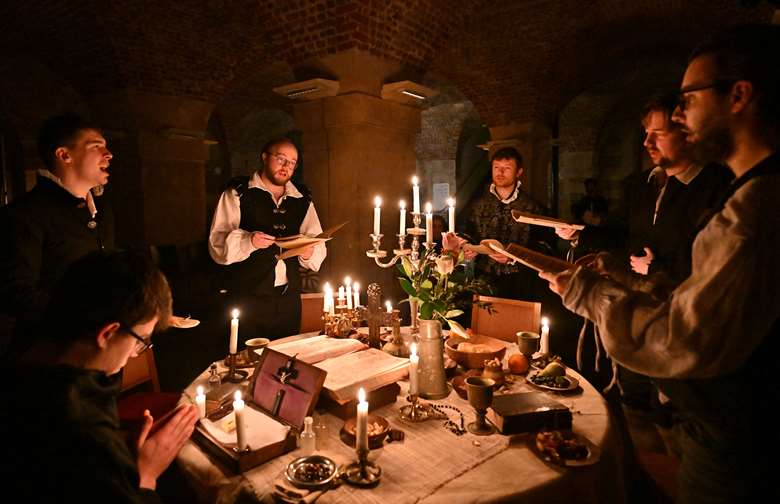 Byrd’s Mass for 5 Voices was created for secret, private worship and so fits well within the crypt of St Martin-in-the-Fields where it will be performed by the Gesualdo Six ©Mark Allan