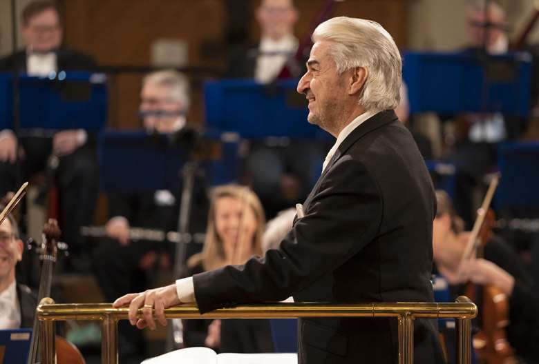 A 'beautiful bed of English roses to which I added a little bit of spice by bringing in a few players from Eastern Europe.' Founder Marios Papadopoulos has overseen the orchestra's 25-year success. ©Nick Rutter