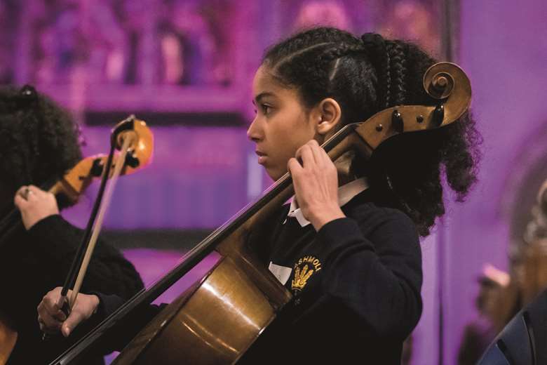 Music Masters’ fundraising efforts support programmes like Pathways, which is aimed at KS2 students (Image courtesy of Music Masters)