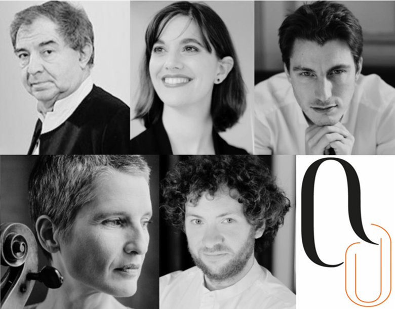 From left to right: (top) Jean-François Heisser, Chloé Dufresne and Julien Leroy (bottom) Anne Gastinel and Pierre Fouchenneret