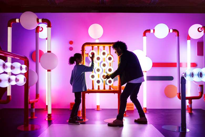 Younger visitors will get the chance to play with beat, melody and harmonies in a specially commissioned ‘musical playground’ © The Board of Trustees of the Science Museum Group 