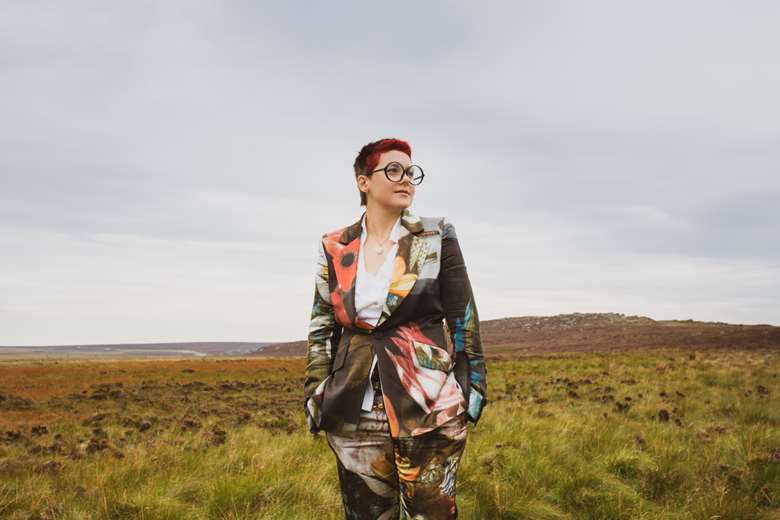 Laura Bowler will perform at the festival as a vocalist in her new work, ADVERT, alongside live tattoo artist Julia Rehme, in a possible first for contemporary music © Robin Clewley