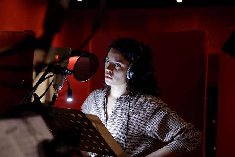 ‘I feel incredibly close to Rose, but this is a testament to the way both the script and the music capture her vulnerabilities.' Anoushka Lucas plays the role of Roseint he upcoming musical C©Steve Levine