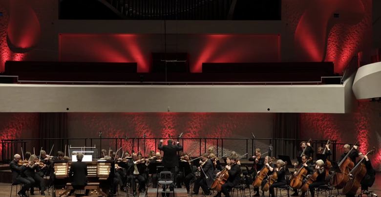 The six-movement concerto was premiered at Aalborg Concert Hall under the baton of Henrik Vagn Christensen (Image courtesy of Martin Byrial)