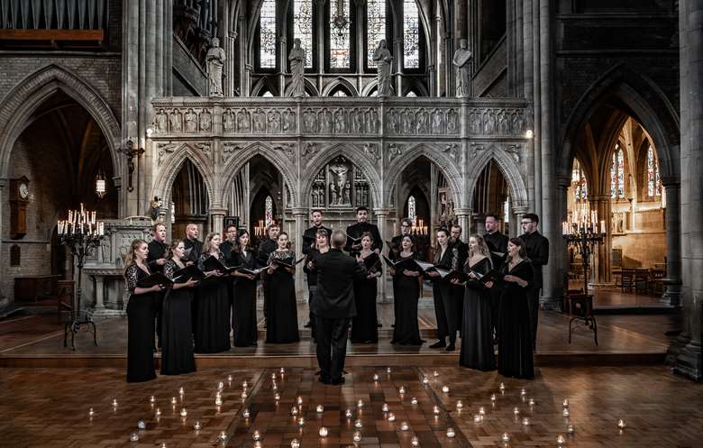 Choral ensemble Tenebrae will perform at Ampleforth Abbey before hosting the 2024 festival’s Come and Sing event, welcoming members of the local community to sing Fauré’s Requiem © Sim Canetty-Clarke