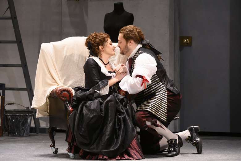 Cancellation of tours to The Bristol Hippodrome and Venue Cymru, Llandudno mean some performances of Rigoletto, Peter Grimes and The Marriage of Figaro (pictured above) have been cancelled © Richard Hubert Smith