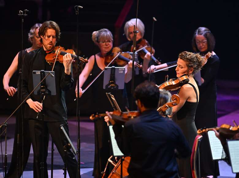 Before joining the BBC Donat was concerts director with Britten Sinfonia, pictured above performing at last year's Proms © Mark Allen
