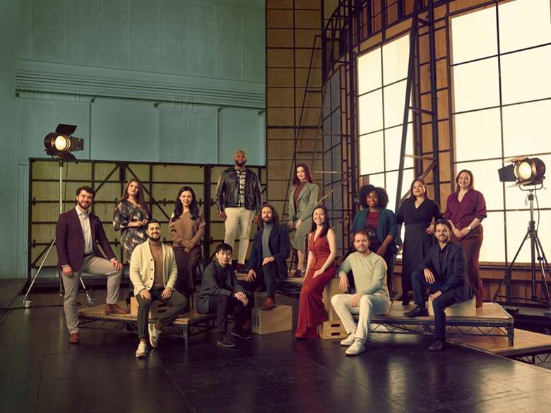 There are no limits: you take the classes you want and can handle. That's unique and doesn't exist in any other young artist programme' JPA scheme artist soprano Isabela Díaz alongside the current JPA scheme cohort (Image courtesy of RBO)